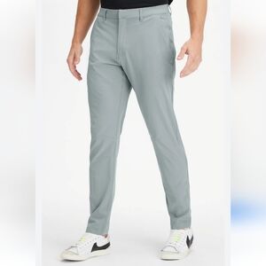 NWT Men's The Only Pants Grey 32x32 Modern Slim Fit Stretch Casual Workwear